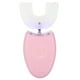 thumbnail image 3 of Cepillo de dientes eléctrico Cepillo de dientes eléctrico para adultos en forma de U Cepillo de dientes de limpieza automática Herramienta de cuidado bucal Cabezal de cepillo (ROSADO) EOTVIA  NO, 3 of 6