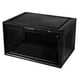 thumbnail image 1 of Organizador de zapatos Contenedores de almacenamiento de zapatos Contenedor de zapatos Caja de zapatos para de armario Estilo negro A perfecl exhibir caja de zapatos, 1 of 8
