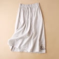 thumbnail image 2 of Sentmoon Skirt Long High Waist Womens Skirt Soft and Comfortable with Pockets Loose Fit Tennis Skirts for Women for Work and Office M-2XL, 2 of 8