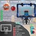 thumbnail image 3 of Canasta de baloncesto con control remoto para interiores y marcador, 3 of 7