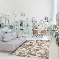 thumbnail image 1 of ECARPET Indoor Outdoor Floral Area Rug for Patio, Deck, Balcony Liv Collection, 1 of 9
