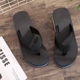 thumbnail image 6 of Willtoo Fashionable Women's Platform Wedge Flip Flops with Rainbow Printed Sole for Casual Outdoor Style, 6 of 6