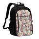 thumbnail image 1 of Disketp Roses Mixed Zebra Mochila de Viaje Estampada para Laptop con Puerto de Carga USB, Mochila Impermeable para Computadora – Regalo para Hombres y Mujeres, 1 of 7