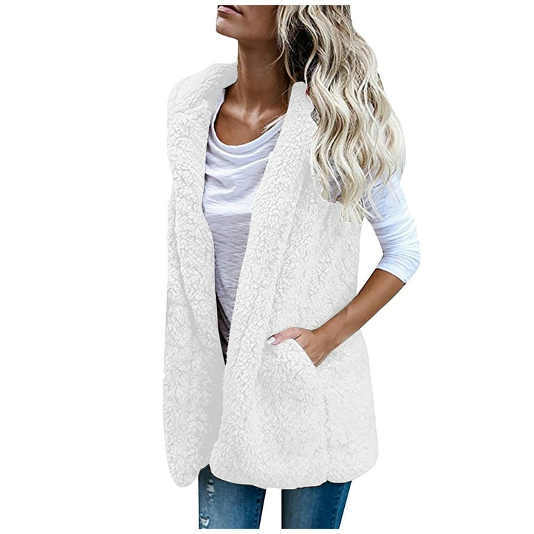 Fuzzy sherpa shop vest