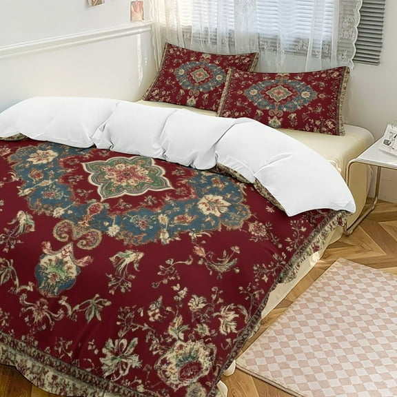 Bohemia Set Duvet Cover Bedding Set Duvet Cover Polyester Quilt Cover for Twin Size