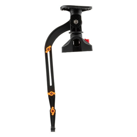 Extreme Max 3006.8669 Universal Fish Finder Head Unit & Transducer Arm Rod Holder Mount for SUPs & Kayaks