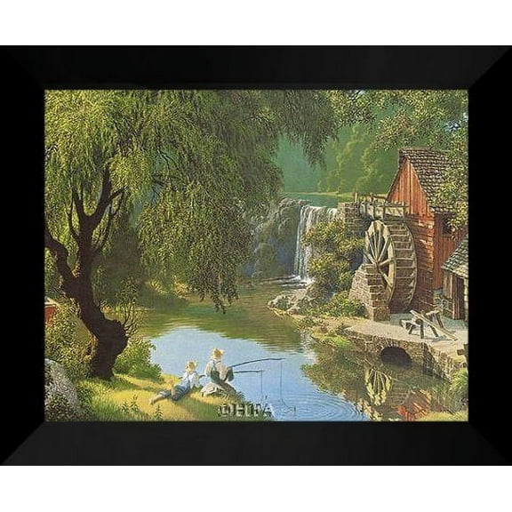 Paul Detlefsen FRAMED Art Print 20x24 "Good Old Days"