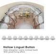 thumbnail image 4 of Lingual Button, Professional Safe Replacement Stainless Steel Hollow Lingual Button  For Clinics For Orthodontist, 4 of 8