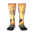 thumbnail image 1 of Balery Colorful Wave Dragon Head Calcetines novedosos Calcetines deportivos Calcetines hasta la rodilla Calcetines de algodón Calcetines originales y geniales, 1 of 6
