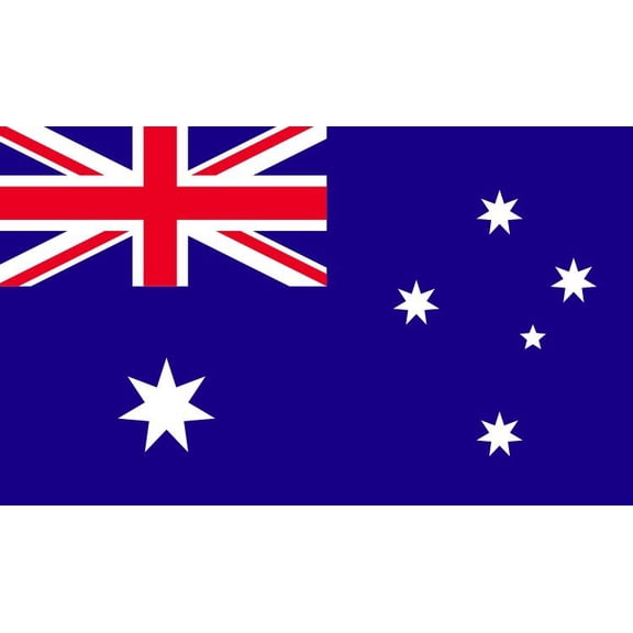 5in x 3in Australia Flag Sticker