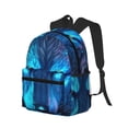 thumbnail image 6 of Wukai Futuristic Blue Light Wolf Versatile Backpack:Spacious,Organized,Comfortable,Ideal for Travel and Everyday Use with Multiple Pockets and Padded Straps, 6 of 8