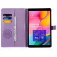 thumbnail image 5 of Samsung Galaxy Tab A 10.1 2019 Case, Galaxy Tab A 10.1 Inch 2019 Model SM-T510/SM-T515 Case, Dteck Multi-Angle Viewing Protective PU Leather Folio Cover with Built-in Card Slots, Purple, 5 of 8