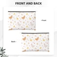 thumbnail image 3 of Haiem Funny Chicken Music Lover Merch Makeup Bag, Cosmetic Bag,Singer Fans Cosmetic Bag, Portable Stationary Storage Organizer, Travel Makeup Bag, 3 of 8