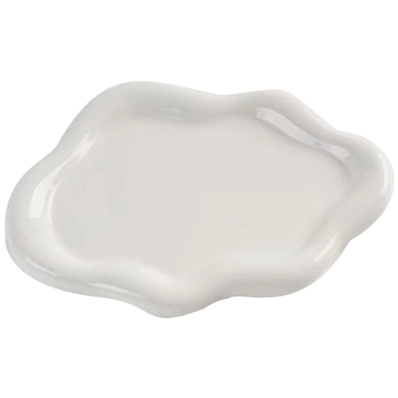 Jiibva Cloud Jewellery Dish Tray, Decorative Trinket Dish, Vanity Tray Jewelry Storage Plates Trinket Tray Display Plates for Ring, Necklace, Bracelet