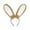 Khaki, variant on Ediodpoh Easter Bunny Ear Headband Foldable Accessory for Easter Festive Events Comic Conventions Grey