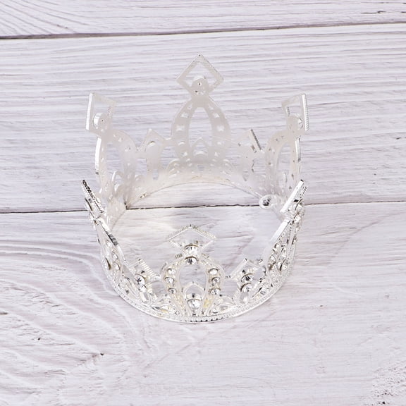 MLINS 2 Pcs Birthday Toppers Tiara Celebration Decorations Bride Child