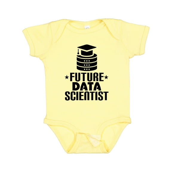 Inktastic Future Data Scientist Boys or Girls Baby Bodysuit