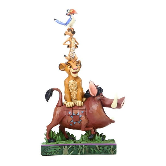 Lion King Stacked Characters Balance of Nature Figurine