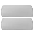 thumbnail image 1 of OULII 2Pcs Soft Leg Cushion Light Grey Polyester Knee and Foot Office Use, 1 of 8