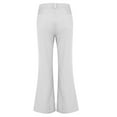 thumbnail image 5 of iHPH7 Work Pants Women Slacks for Women Straight Leg Pants Women Chino Pants for Women Womens Fall Pants Casual Trousers for Women Dress Pants Women White L, 5 of 5