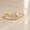 Rose Plated, variant on Oval Cut Diamond Bezel Band Ring, 925 Sterling Silver Yellow Gold Plated Proposal Ring, April Birthstone Elegant Handmade Jewelry, Engagement Ring, Gift For Her
