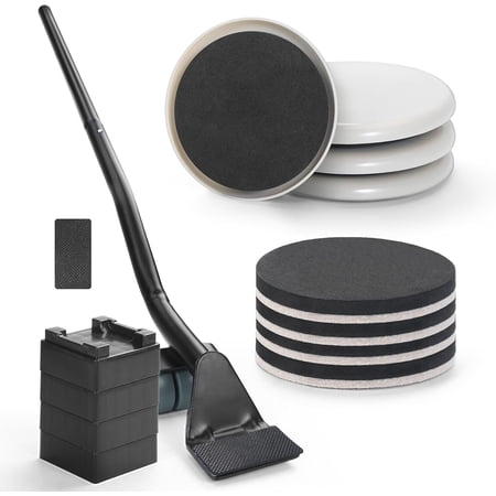 Heavy Duty Furniture Lifter Mover Tools Set Furniture Shifter Wheels Moving Slider Kit Moving Roller Kit Furniture Transport Set Furniture Sliders for Sofas Refrigerators