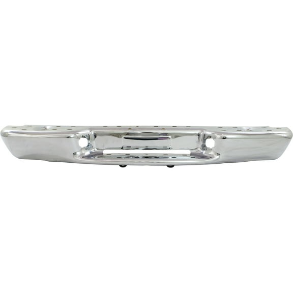 STEP BUMPER Compatible with CHEVROLET S10 PICKUP 1998-2004 Chrome Steel Fleetside Factory Installed