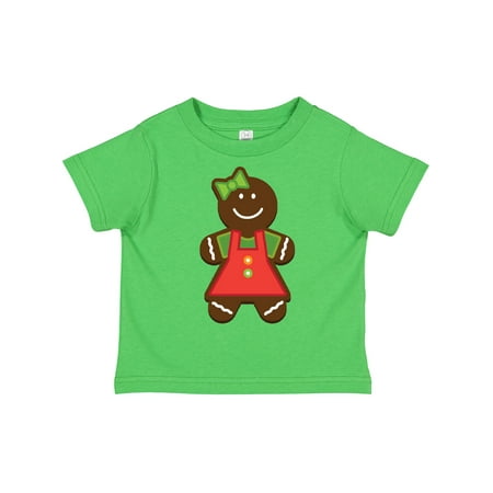 

Inktastic Gingerbread Girl Christmas Gift Toddler Boy or Toddler Girl T-Shirt