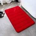 thumbnail image 3 of Alfombra de baño de lujo, antideslizante y de secado rápido para bañera, ducha y lavabo, alfombrilla de baño de espuma viscoelástica de agarre ultrafino, 3 of 5
