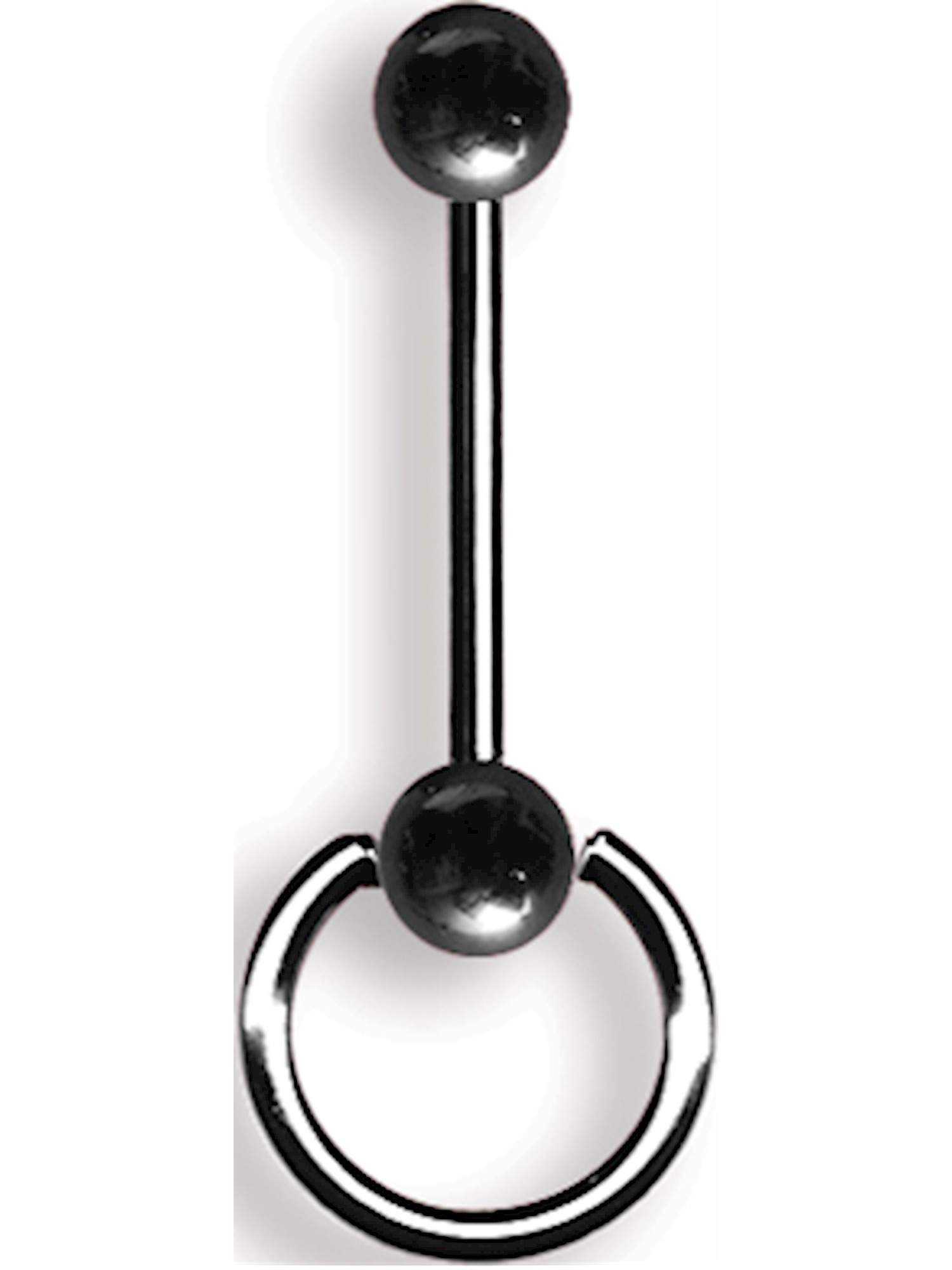 Jewelry by Sweet Pea SGSS Curv BB w Fancy Gem Top Dangle 14G 1.6mm Long Curv 11mm 13//32