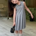 thumbnail image 4 of WOYY Girls Sleeveless Embroidery Polo Dress Preppy Style School Uniform Tank Dress, 4 of 8