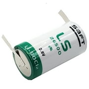 SAFT LS26500_TAB C Battery 3.6V 7700mAh Lithium Cell
