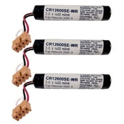 3pc FDK CR12600SE-WR Lithium Battery for Modicon PA-0254-000 L01A23192  BLOCK