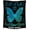 Style2-1, variant on Personalized Butterfly Blanket Gifts with Name - 40"x50" Cute Throw Blanket for Adults, Kids - Blue Soft Plush Blankets for Couch, Sofa