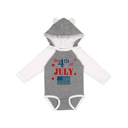 

Inktastic The 4th of July- Gift Baby Boy or Baby Girl Long Sleeve Bodysuit