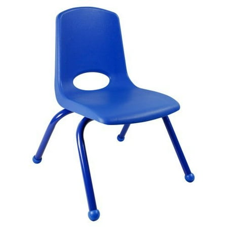 ECR4KIDS 16 Inch Stackable Chair with Matching Painted Legs