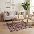 thumbnail image 3 of ODIKA Pink Abstract Leopard Print Spotted Cheetah Tiger Mixed Zebra for Dorm Room, Small Living Apartment, Stain Resistant Low Profile, 3 of 7