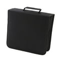 thumbnail image 1 of Estuche para DVD y CD con capacidad para 256 discos, resistente al polvo, ligero y con cremallera, elegante y práctico estuche para guardar discos, Negro, 1 of 8
