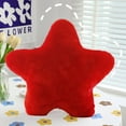 thumbnail image 5 of Homerr Star-shaped Pillow Furry Heart Pillow Fluffy Star-Shaped Cushion - Soft, Furry Design with Vibrant Color, Ideal for Home Decoration, 5 of 11