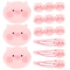 thumbnail image 1 of 9pcs Encantador cerdo Horquillas Pretty Dibujos animados Horquillas Creativas Historieta Cerdo Horquillas, 1 of 4