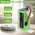 thumbnail image 2 of Batería de repuesto Cuzieey para aspiradora Eufy Robovac 14,4 V 3200 mAh, 2 of 7