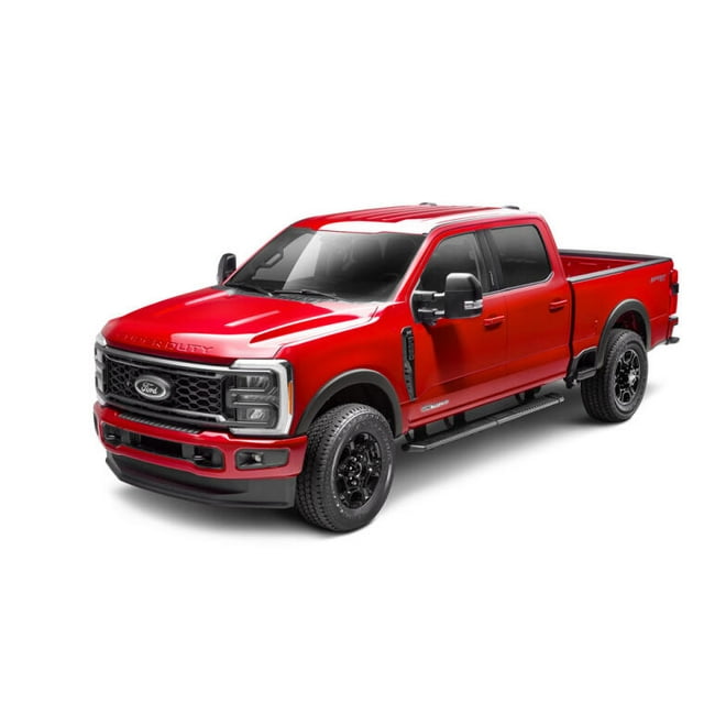Bushwacker Fender Flare 20970-02 OE Style; 3/4 Inch Tire Coverage; Matte Black; Dura-Flex 2000 ABS Smooth Plastic; 3-1/2 Inch Front/4 Inch Rear Flare Height; Set Of 4