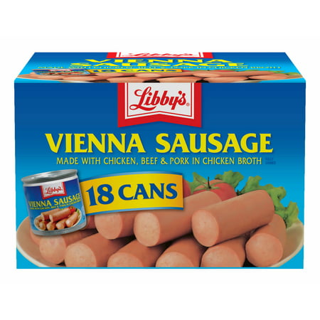 Libby's Vienna Sausage 4.6 oz.Cans, 18 Count (Best Way To Cook Vienna Sausage)