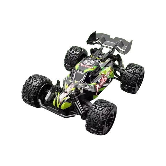 LGHDIWN 1:18 Scale All Terrain RC Cars, 40 KPH High Speed 4WD Electric Vehicle with 2.4 GHz Remote Control, 4X4 Waterproof Off-Road Truck with Two Rechargeable Batteries