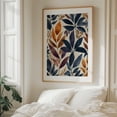 thumbnail image 5 of Where Leaves Tell Stories - Painting Botanical Floral Watercolor Pattern Autumn Nature Illustration Oak Framed Wall Art Print 16 x 20 inches, 5 of 12