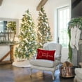 thumbnail image 6 of Christmas Pillow Covers 12X20 Inch Linen Merry Christmas Throw Pillow For Couch Bedroom Decorative Christmas Red Christmas Decor Cotton Cloth Pillow Cover Sofa Cover Decorative Holiday Decorations, 6 of 9