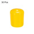 thumbnail image 3 of Uxcell Rubber End Caps Cover Vinyl Screw Thread Protector Round Wire Shelf Caps for Screw Bolt Fence Post 22mm 30, 3 of 5