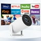 thumbnail image 1 of Proyector inteligente HIPPUS Android TV 11.0 9000 lm 4K 5G WiFi, 1 of 8