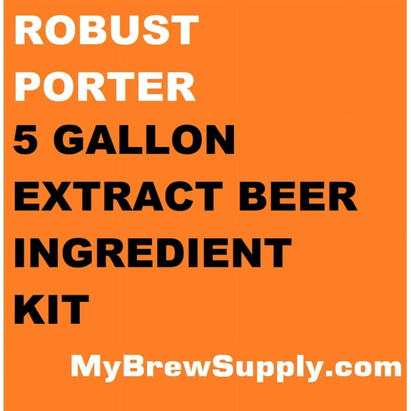 Robust Porter 5 Gallon Homebrew Beer Ingredient Kit