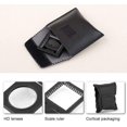 thumbnail image 3 of 10x 28mm Mini Three Foldable Screen Magnifier 10x Zinc Alloy Magnifier With Scale For Optical Textile Jewelry Tool, 3 of 4